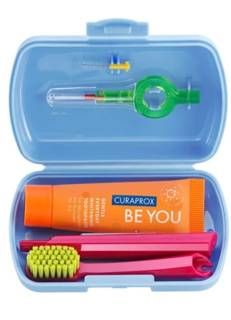 CURAPROX TRAVEL SET BLUE