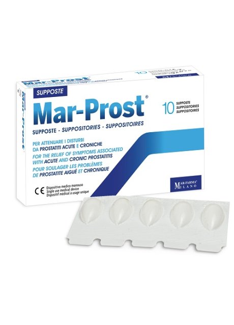 MAR-PROST SUPPOSTE 10PZ