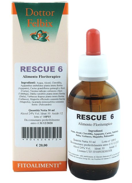 RESCUE 6 GOCCE 50ML