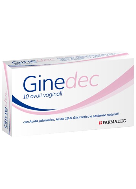 GINEDEC OVULI VAGINALI 10PZ