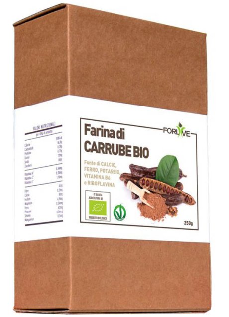 FARINA DI CARRUBE BIO 250GR FO
