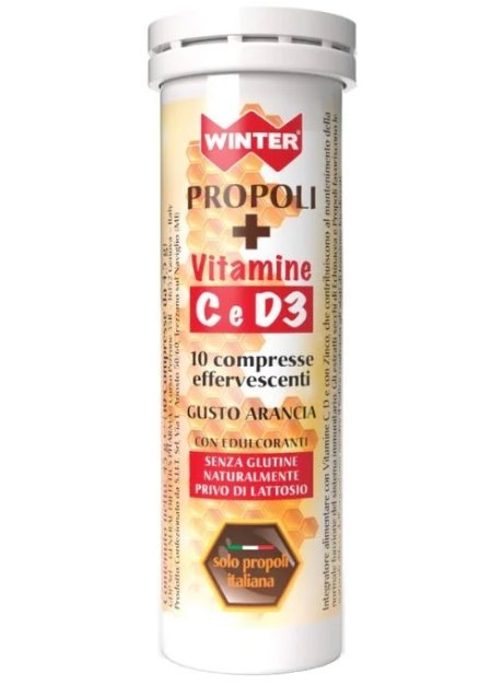 WINTER PROPOLI+VIT C/D3 10CPR
