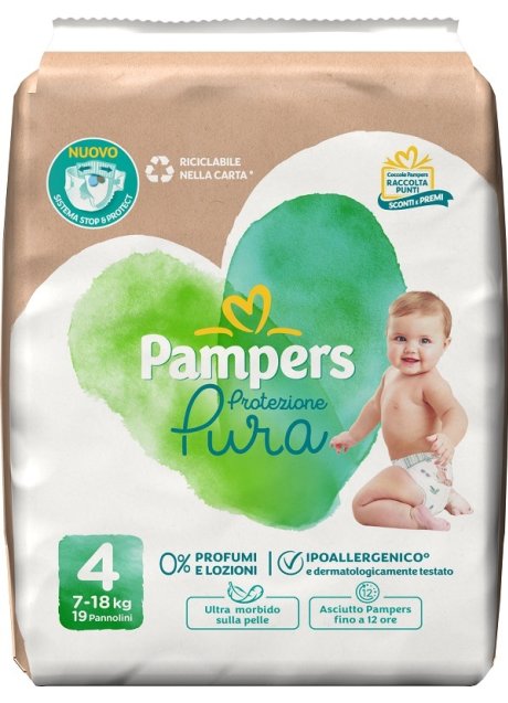 PAMPERS PROTEZIONE PURA MAX19P