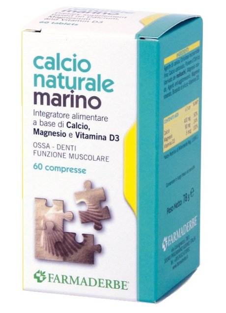 CALCIO NATURALE MARINO 60CPR