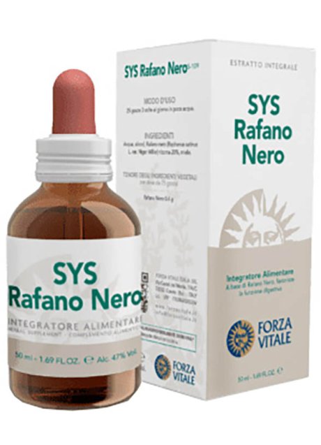 SYS RAFANO NERO GOCCE 50ML