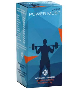 GHEOS POWER MUSC 60CPS