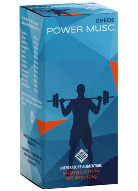 GHEOS POWER MUSC 60CPS