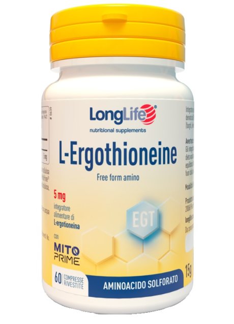 LONGLIFE L-ERGOTHIONEINE 60CPR