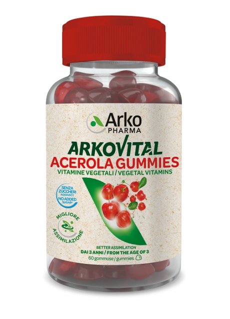ARKOVITAL ACEROLA 60GUMMIES