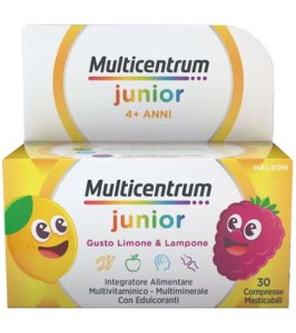 MULTICENTRUM JUNIOR 30 COMPRESSE MASTICABILI PROMO 2020