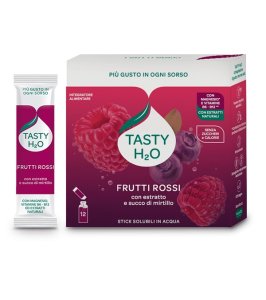 TASTY H2O FRUTTI ROSSI 12STICK