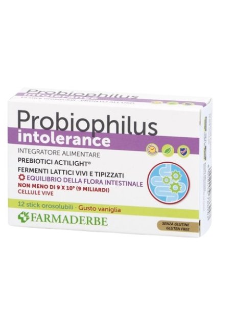 PROBIOPHILUS INTOLLERANCE12STI