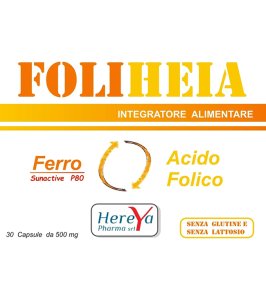 FOLIHEIA 30CPS 500MG