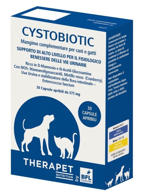 V CYSTOBIOTIC THERAPET 30CPS