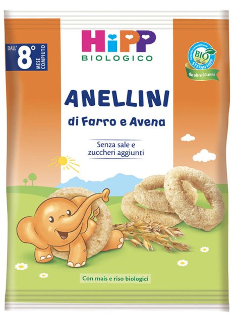 HIPP ANELLINI FARRO AVENA 30G