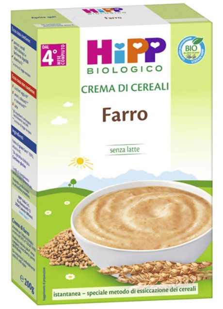 HIPP BIO CREMA CEREALI FARRO