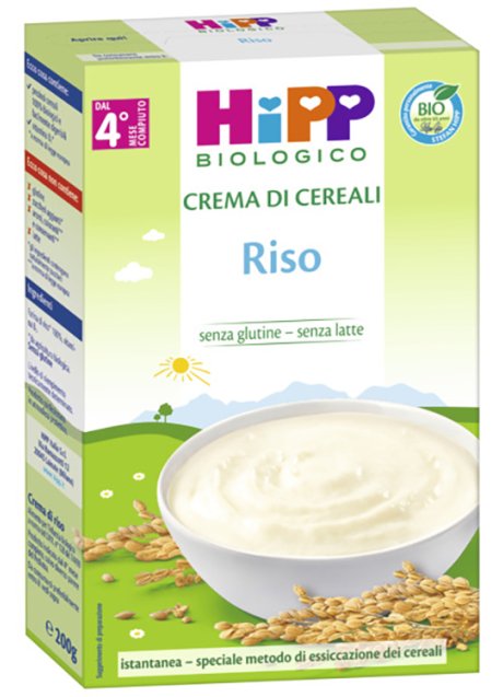 HIPP BIO CREMA CEREALI RISO