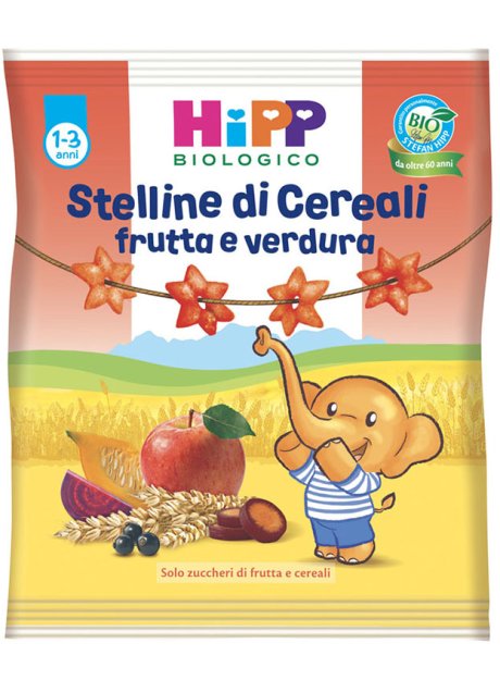 HIPP BIO STELLINE FRUT VERDURA