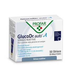 GLUCO DR AUTO GLICEMIA 50 STRISCE PROFAR