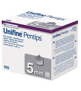 AGO PER PENNA DA INSULINA UNIFINE PENTIPS GAUGE 31 5 MM 100PEZZI