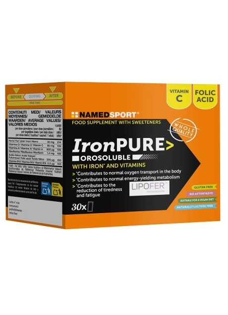 IRONPURE 30STICK PACK NAMEDSPORT