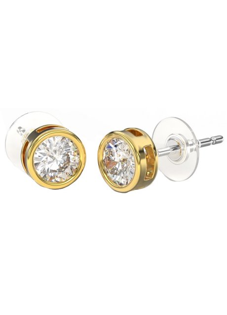 BJT383 ORECCHINO QUEEN ISABEL 6MM GOLD PLATED