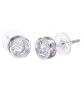 BJT384 ORECCHINO QUEEN ISABEL 6MM STAINLESS STEEL PA 2664