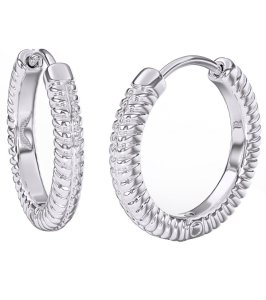 BJT386 ORECCHINO QUEEN ANNE 18MM STAINLESS STEEL