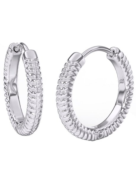 BJT386 ORECCHINO QUEEN ANNE 18MM STAINLESS STEEL