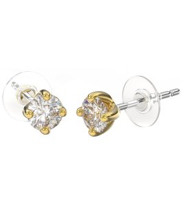 BJT391 ORECCHINO QUEEN CATHERINE 4MM GOLD PLATED