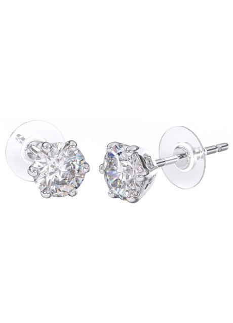 BJT394 ORECCHINO QUEEN CHARLOTTE 5MM STAINLESS STEEL