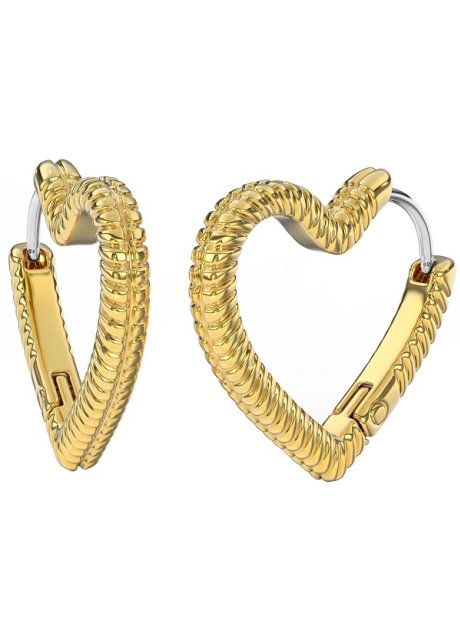 BJT399 ORECCHINO QUEEN JEZEBEL 18MM GOLD PLATED
