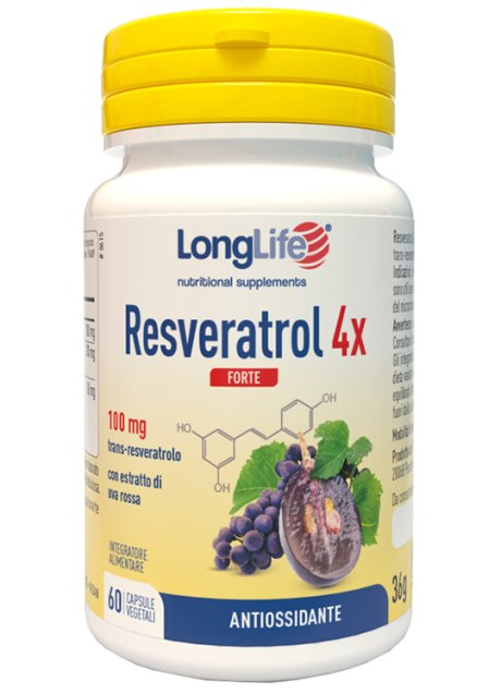 LONGLIFE RESVERATROL 4X 60CPS