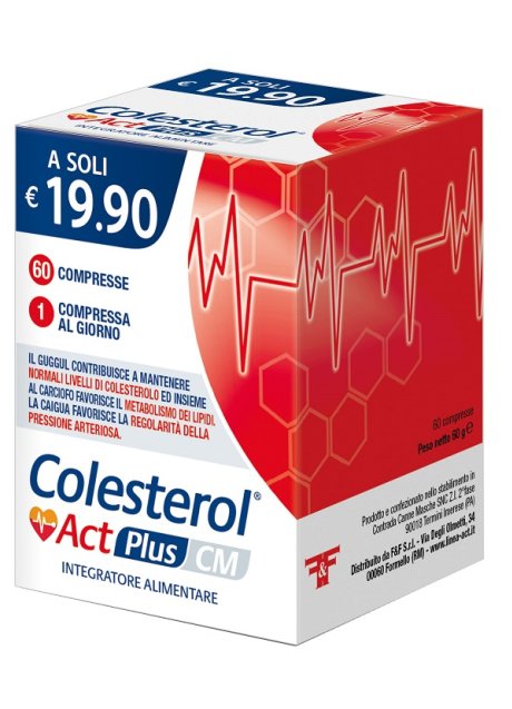 COLESTEROL ACT PLUS CM 60CPR