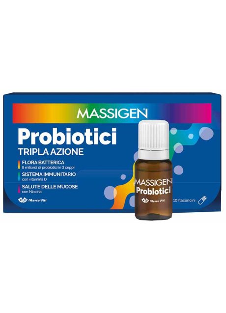 MASSIGEN PROBIOTICI 10FLX8ML
