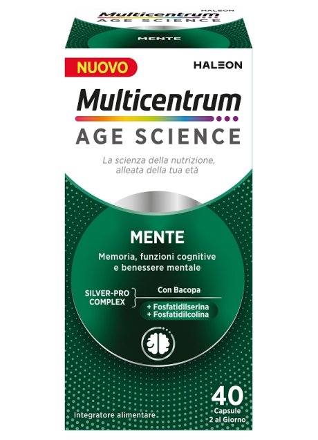 MULTICENTRUM AGE SCIENCE MENTE 40 CAPSULE