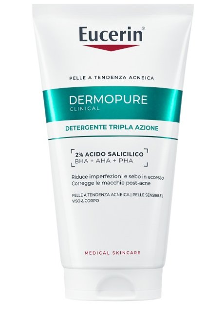 EUCERIN DC DET TRIPLA AZ 150ML