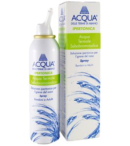 ACQUA DELLE TERME DI ABANO IPERTONICA SPRAY IRRIGAZIONE NASALE 125 ML