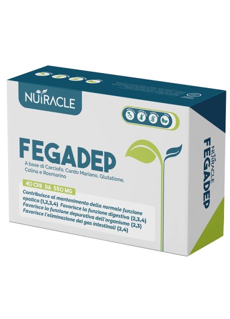 NUTRACLE FEGADEP 40CPR