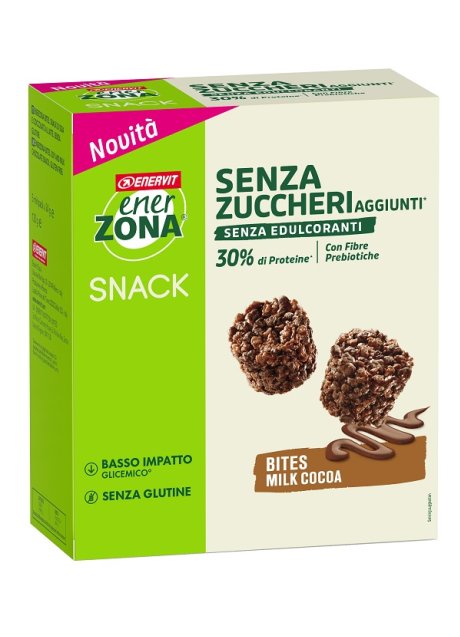 ENERZ.BITES MILK COCOA 120GR S/Z