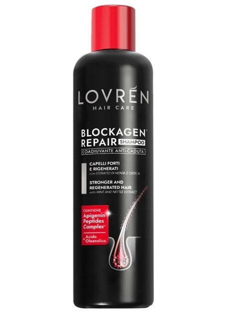LOVREN HAIR CARE BLOCKAGEN REPAIR SHAMPOO COADIUVANTE ANTI-CADUTA 250 ML