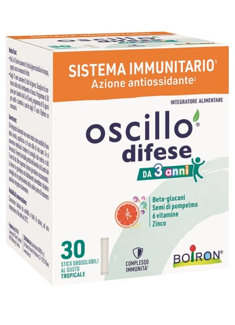 OSCILLO DIFESE 3+ 30STICK OROS