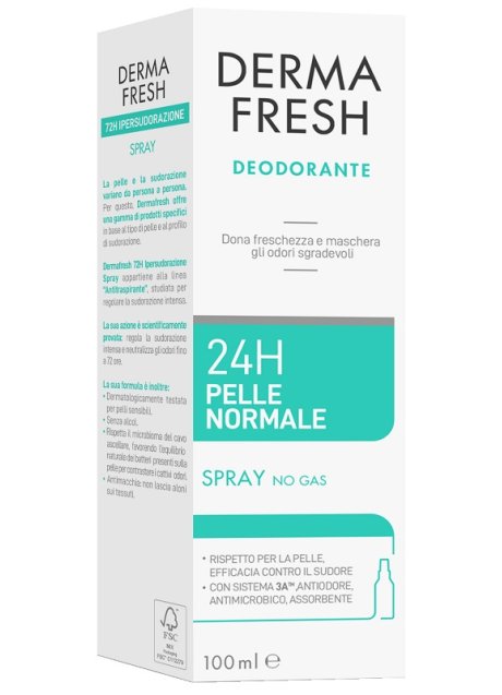 DERMAFRESH 24H P NORM SPR100ML
