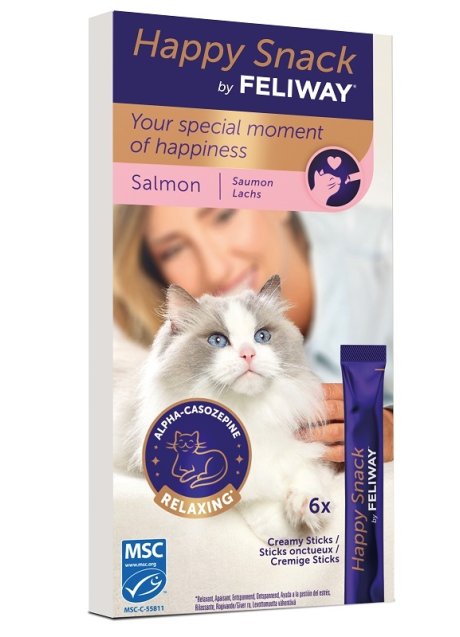 V FELIWAY HAPPY SNACK SALM 6STK