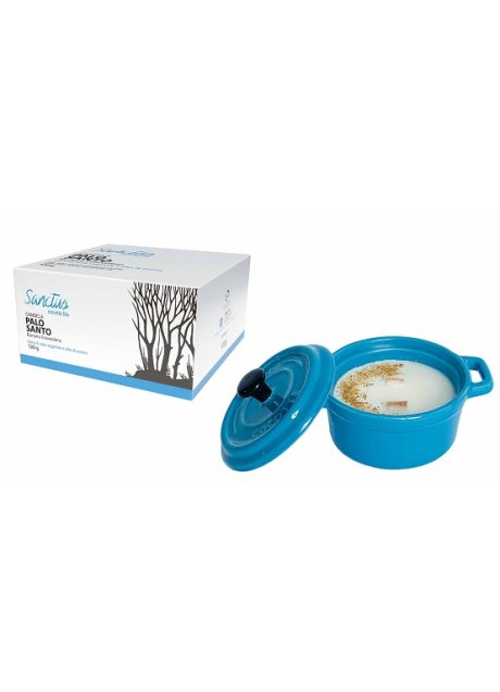 SANCTUS CANDELA PALO SANTO BLU