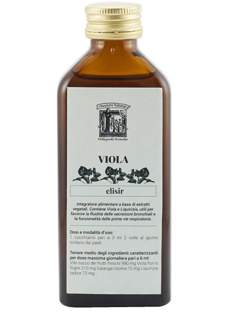 VIOLA THESAURA NATURAE ELISIR