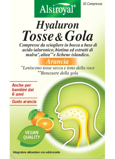 HYALURON TOSSE&GOLA ARA 30CPR