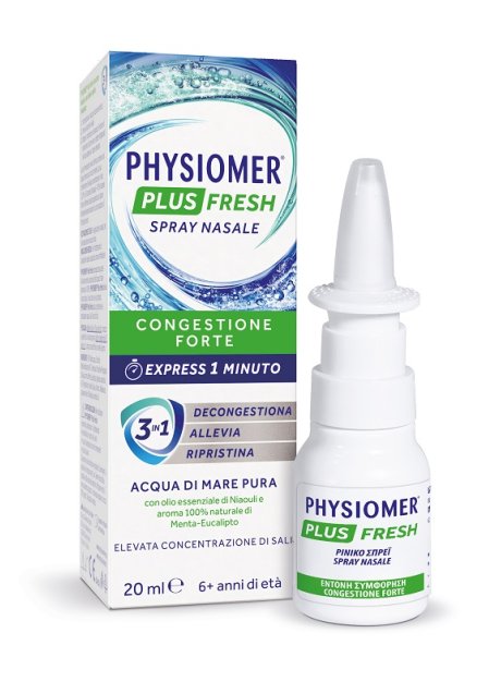 PHYSIOMER PLUS FRESH SPR 20ML