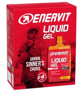 ENERVIT SPORT LIQ.GEL ARANCIA 4P
