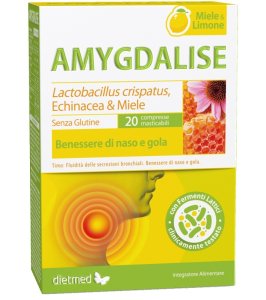 AMYGDALISE MIELE LIMONE 20CPR